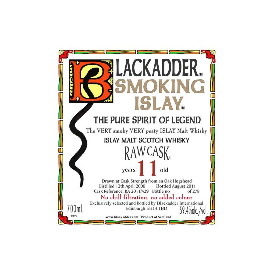 Blackadder Raw Cask 2000 11 Years Single Malt Whisky