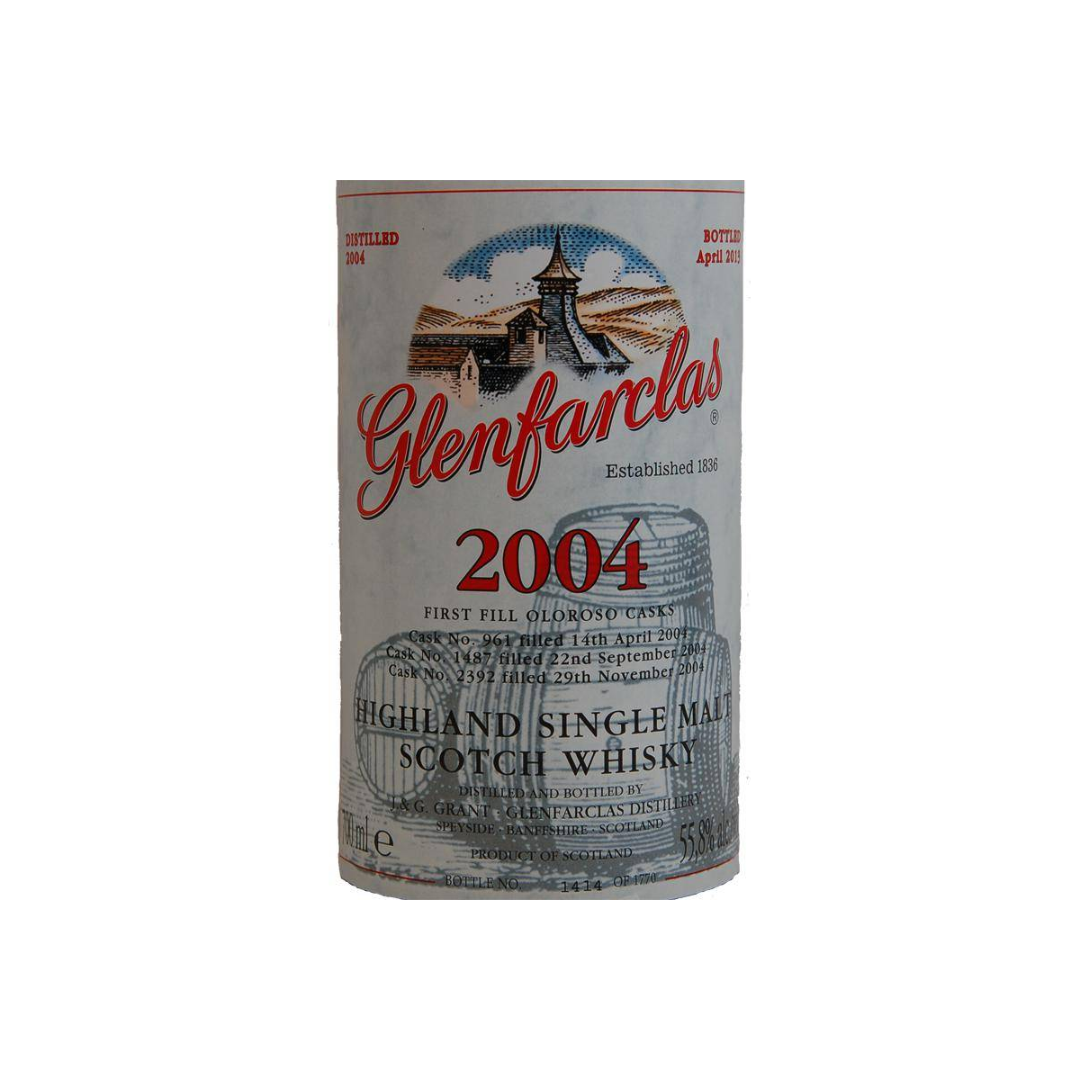Glenfarclas 2004 8 Years Single Malt Whisky 2