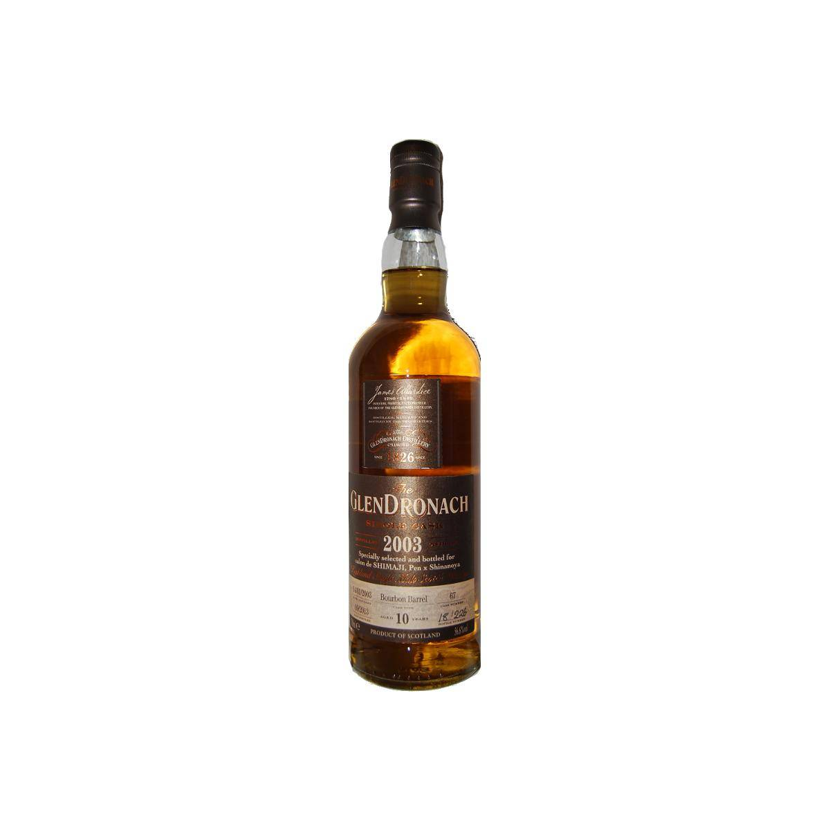 GlenDronach Single Cask 2003 10 Years Single Malt Whisky