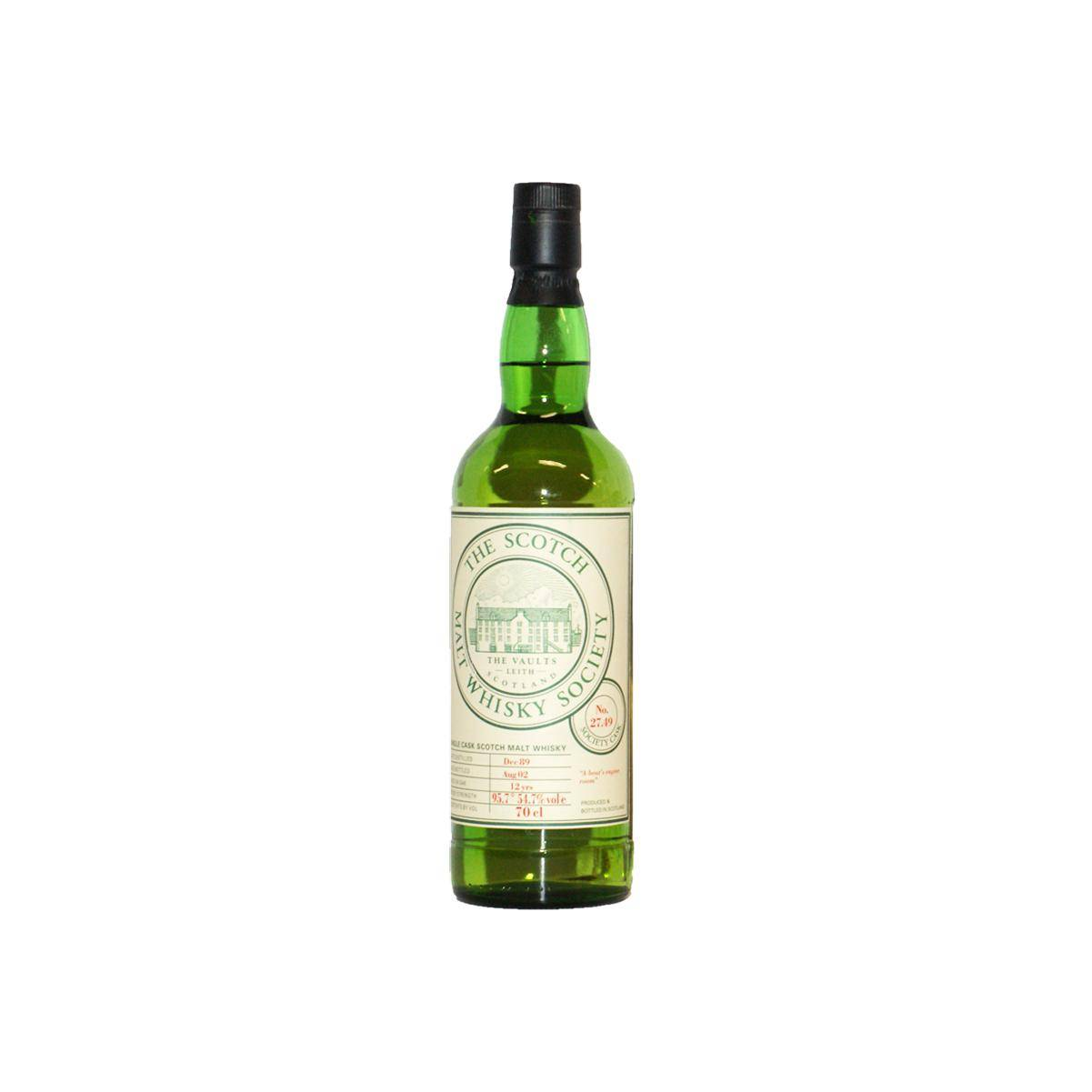 The Scotch Malt Whisky Society 1989 12 Years Single Malt Whisky