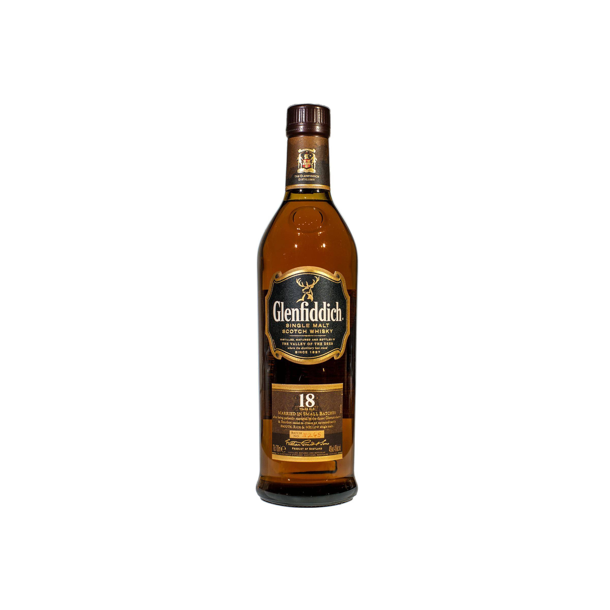 Glenfiddich 18 Years Single Malt Whisky