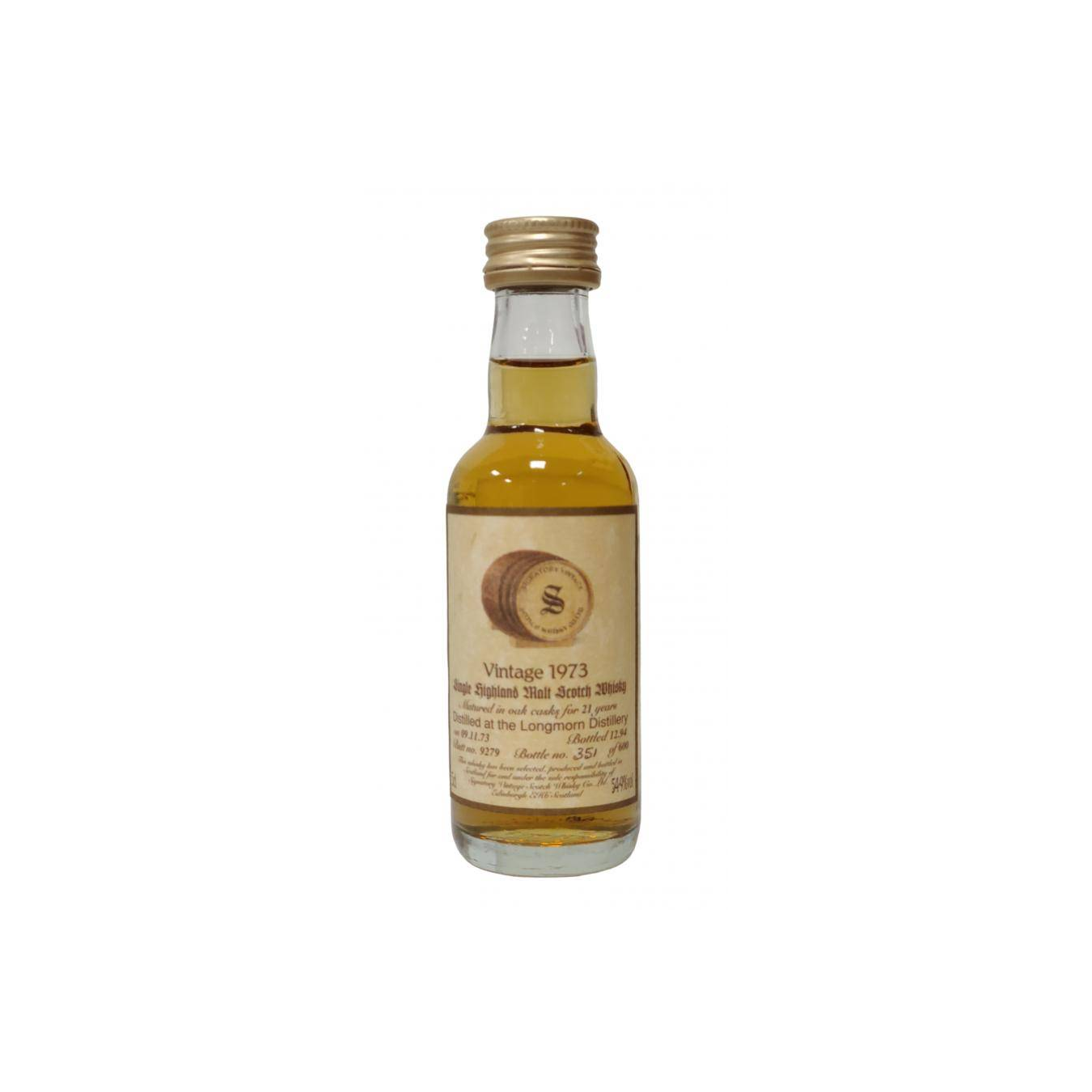 Longmorn 1973 21 Years Single Malt Whisky 2