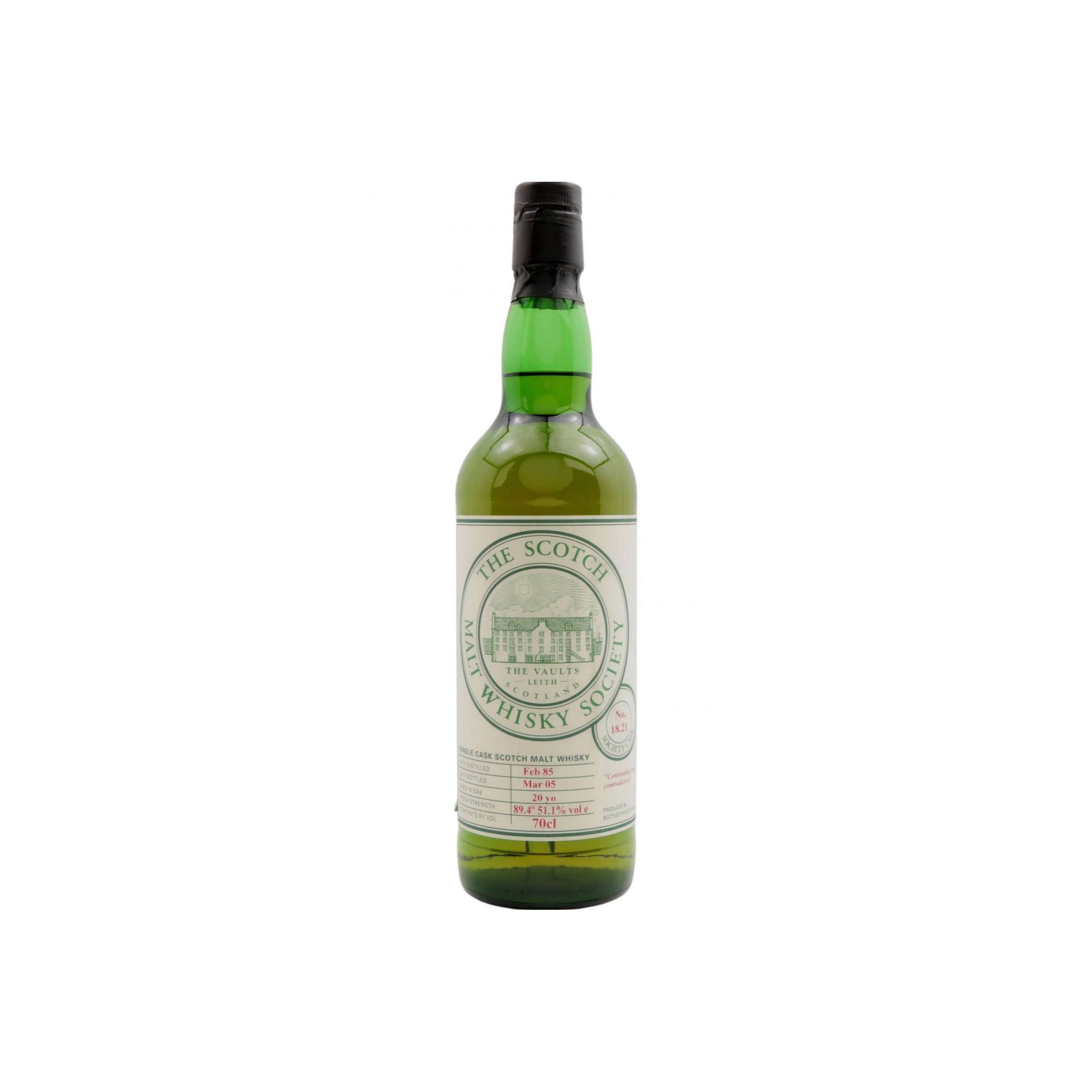 The Scotch Malt Whisky Society 1985 20 Years Single Malt Whisky