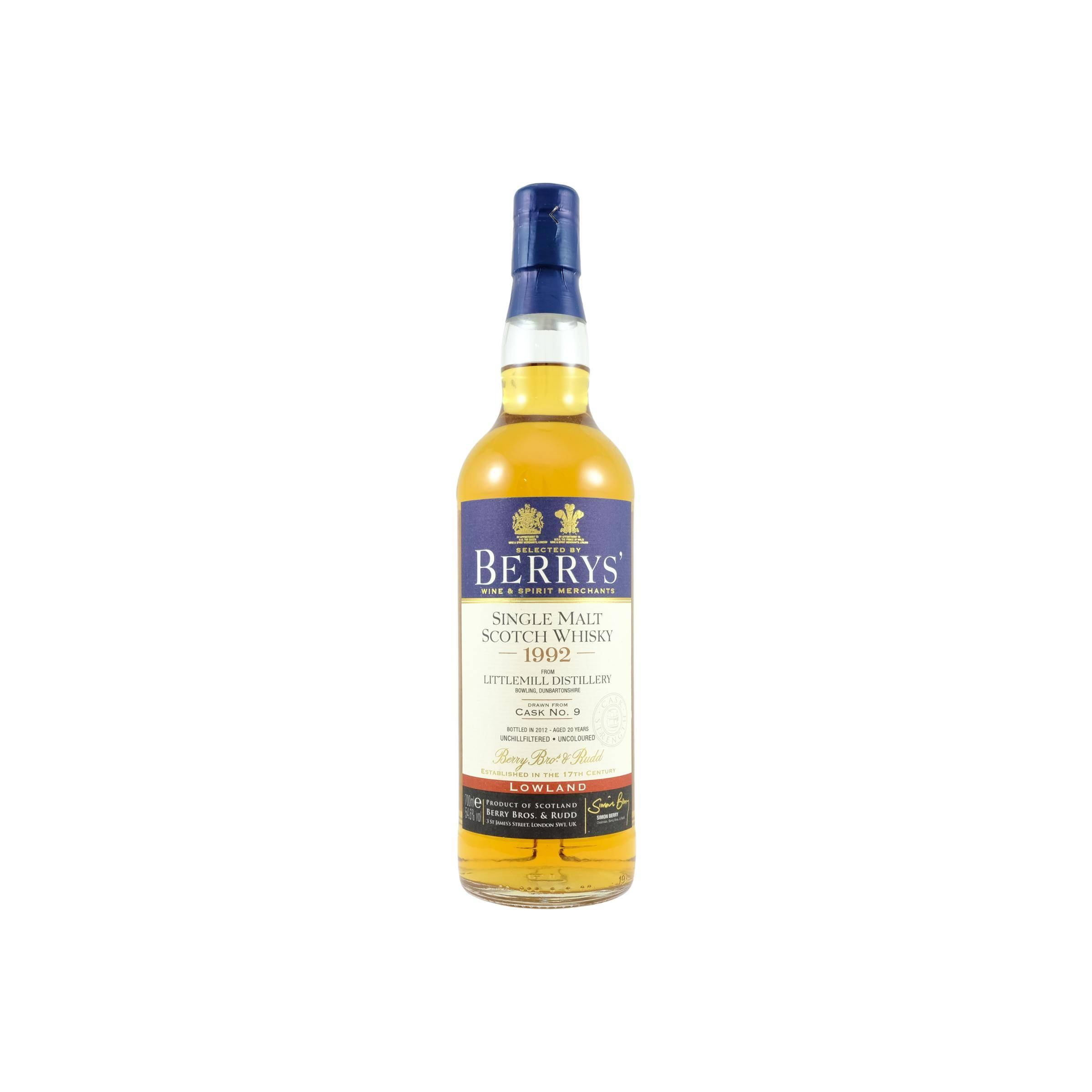 Littlemill 1992 20 Years Single Malt Whisky