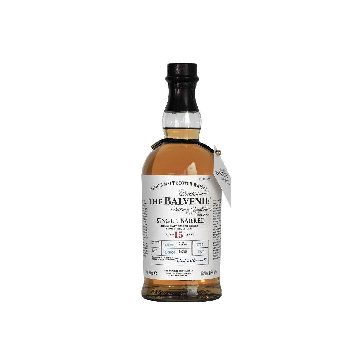 The Balvenie Single Cask 1997 15 Years Single Malt Whisky