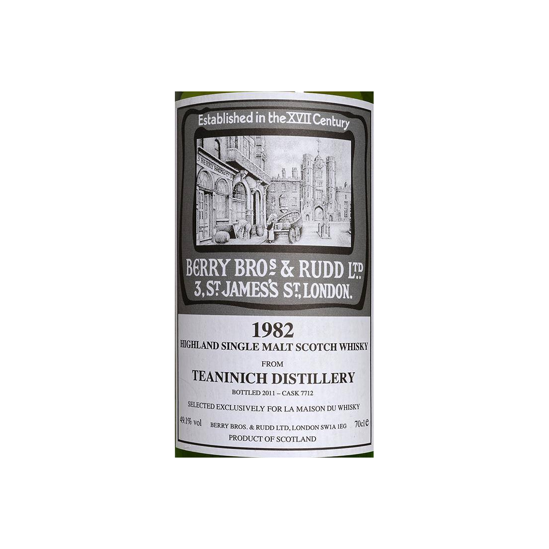 Teaninich 1982 28 Years Single Malt Whisky 2