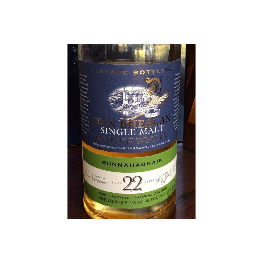 Bunnahabhain 1989 22 Years Single Malt Whisky 2