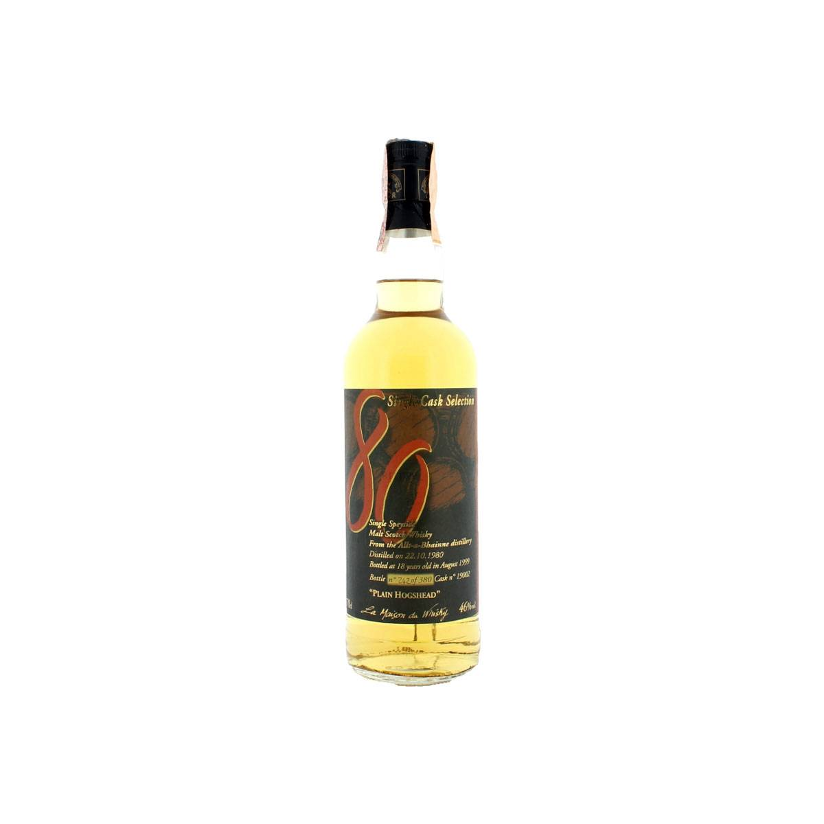 Allt-A-Bhainne 1980 18 Years Single Malt Whisky