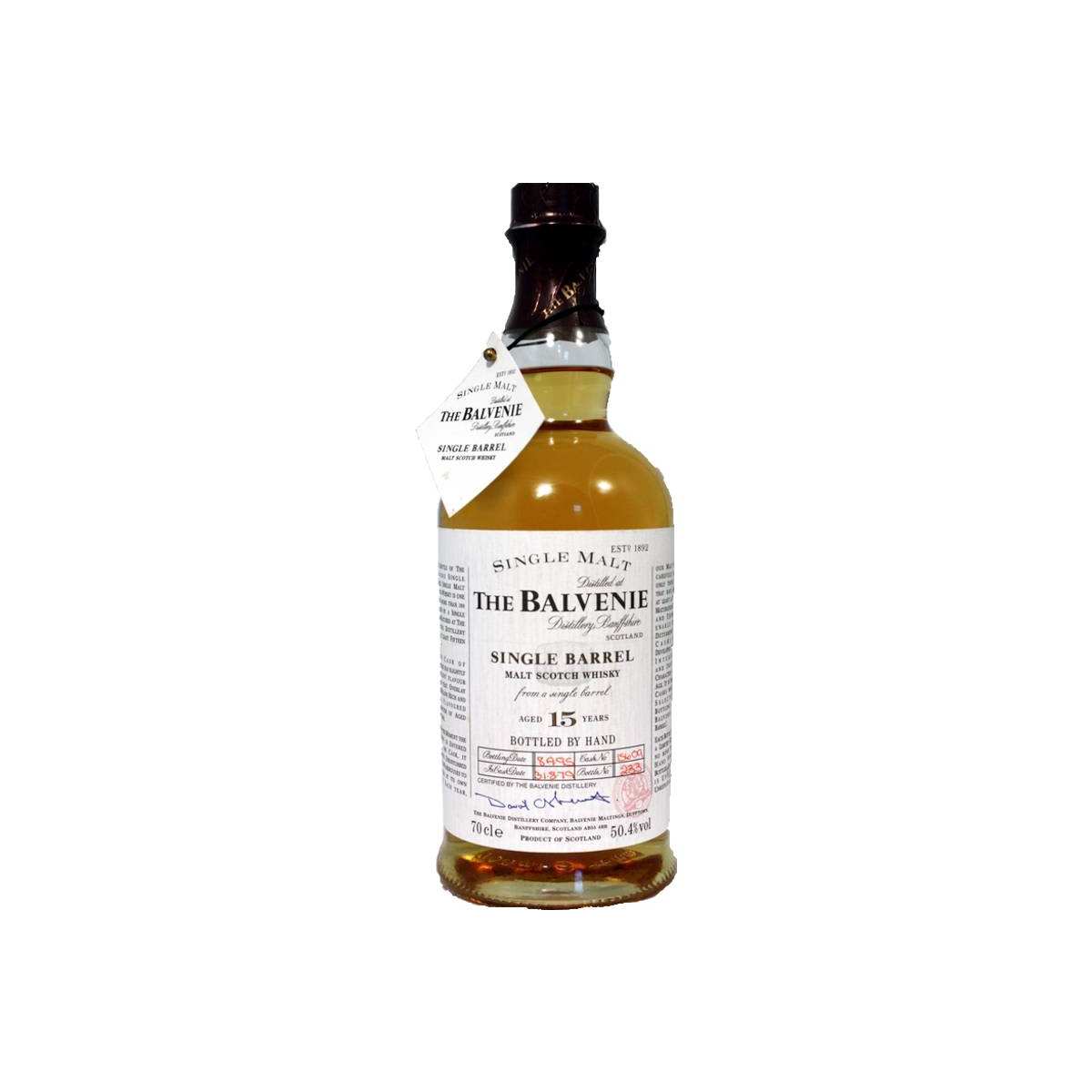 The Balvenie Single Cask 1979 15 Years Single Malt Whisky