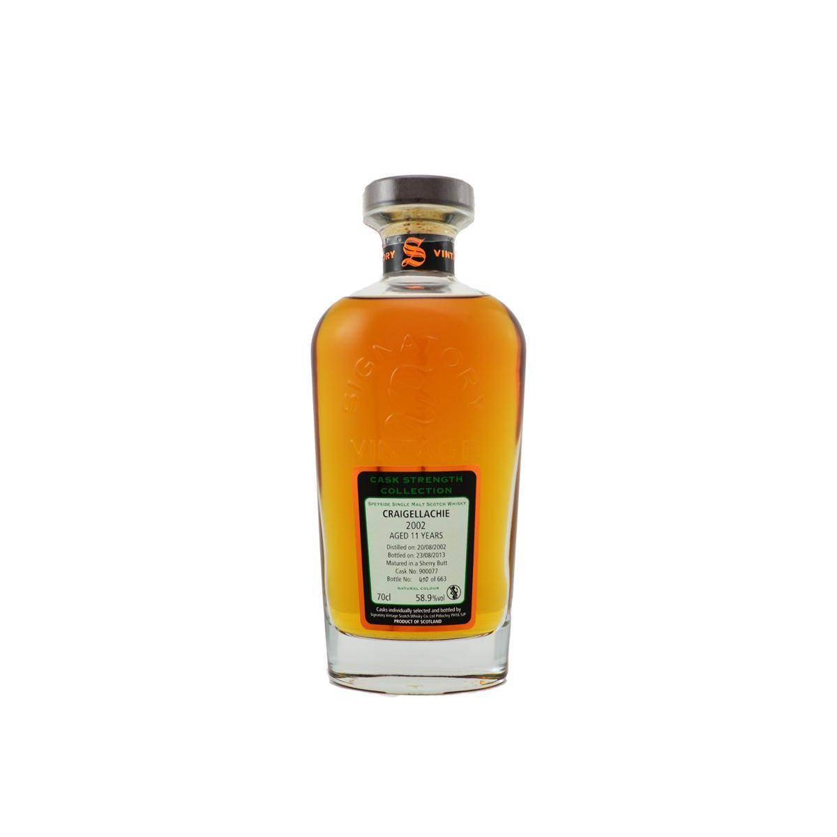 Craigellachie Cask Strength Collection 2002 11 Years Single Malt Whisky