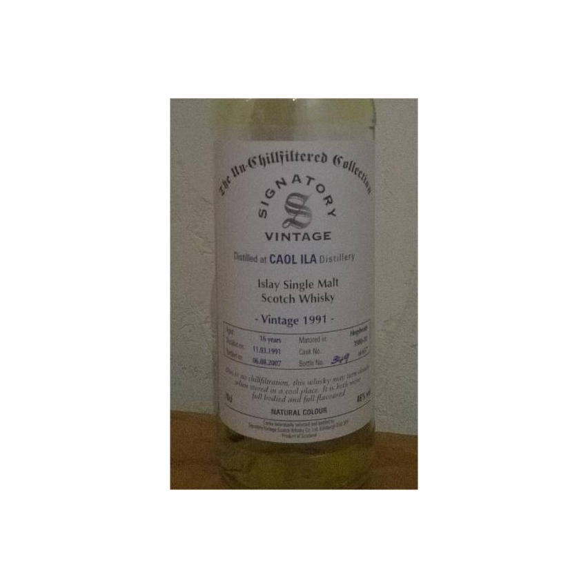 Caol Ila The Un-Chillfiltered Collection 1991 16 Years Single Malt Whisky
