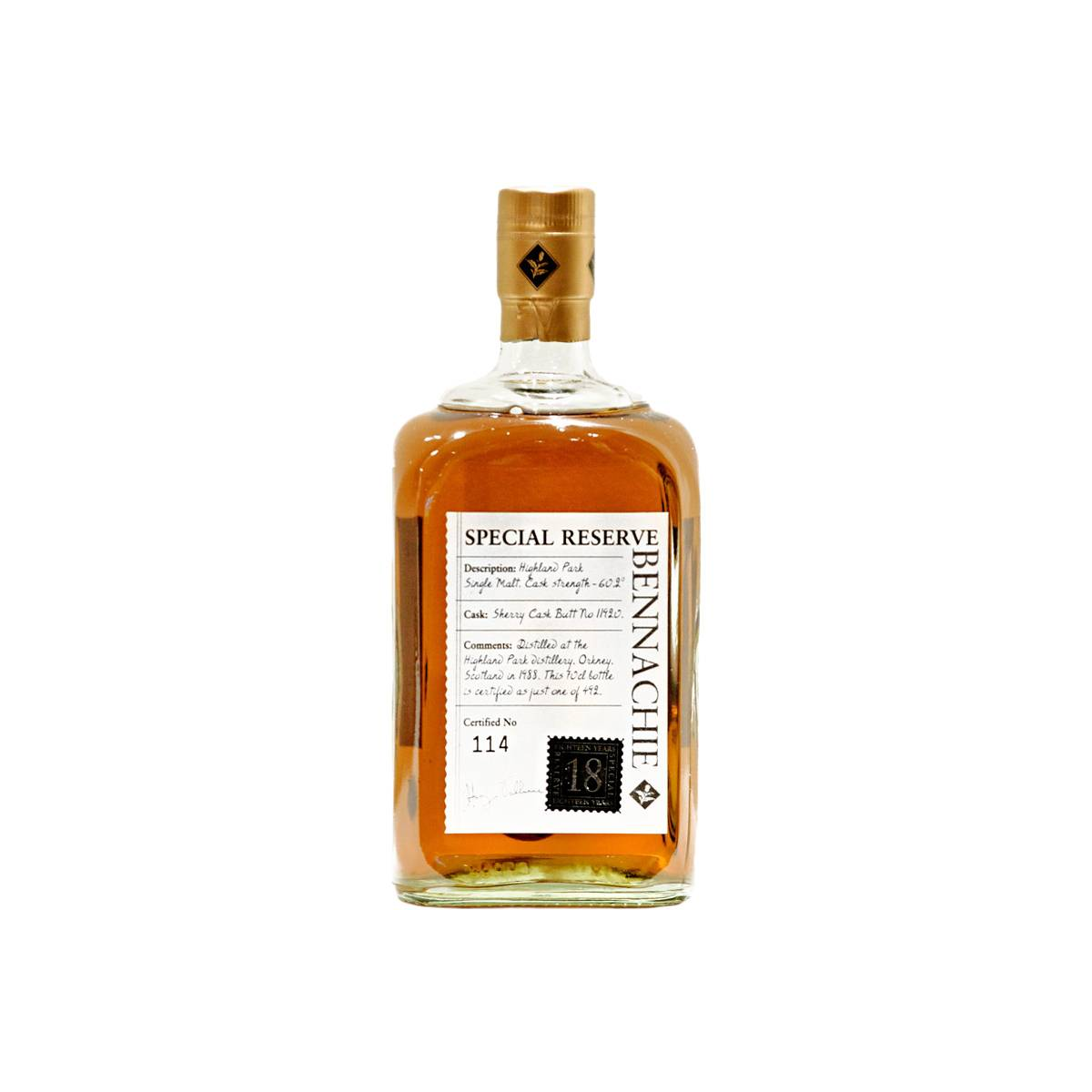 Highland Park Special Reserve 1988 18 Years Single Malt Whisky