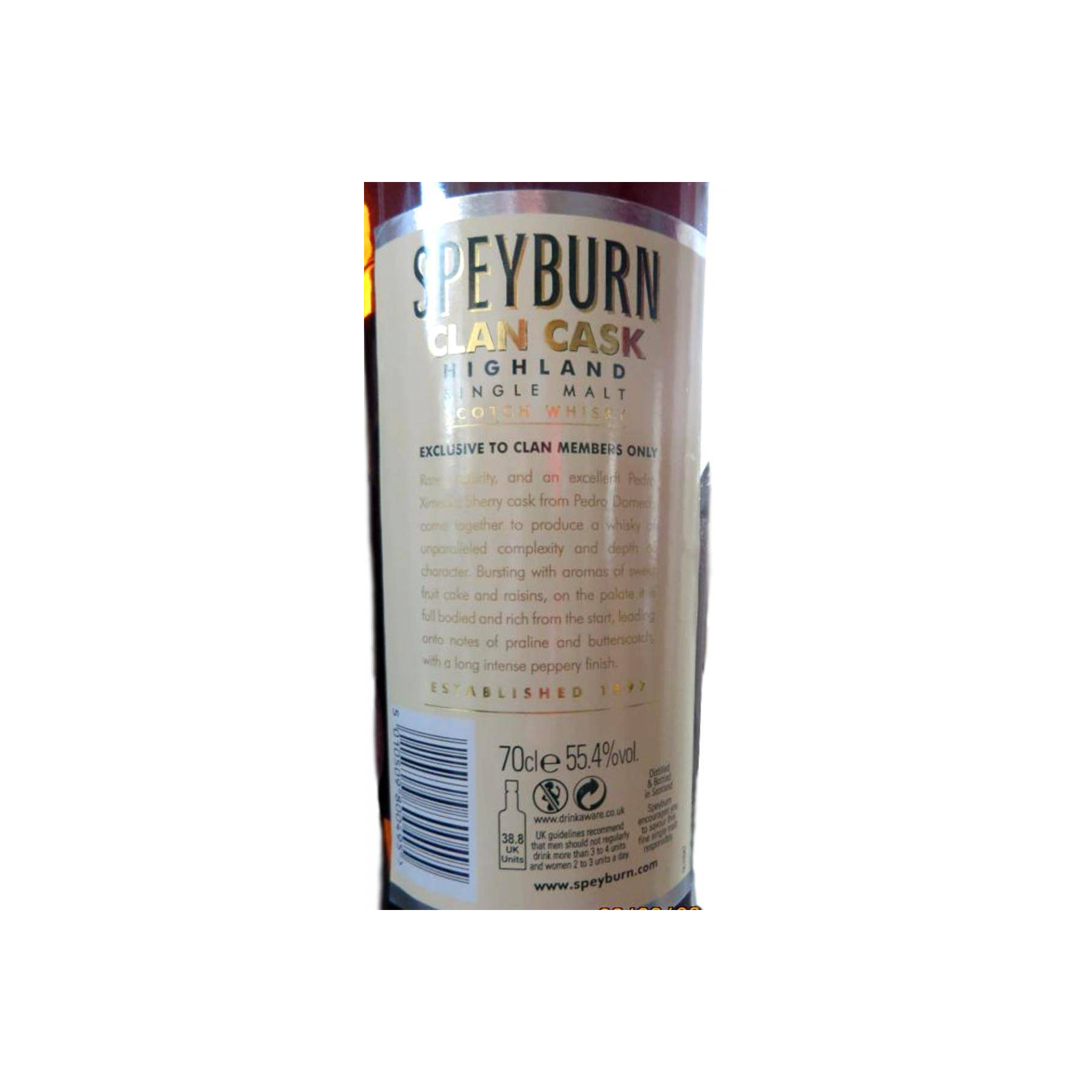 Spey 1975 37 Years Single Malt Whisky 3