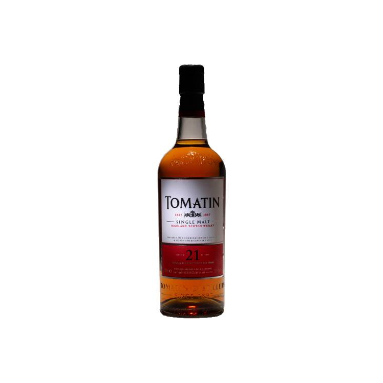 Tomatin 21 Years Single Malt Whisky