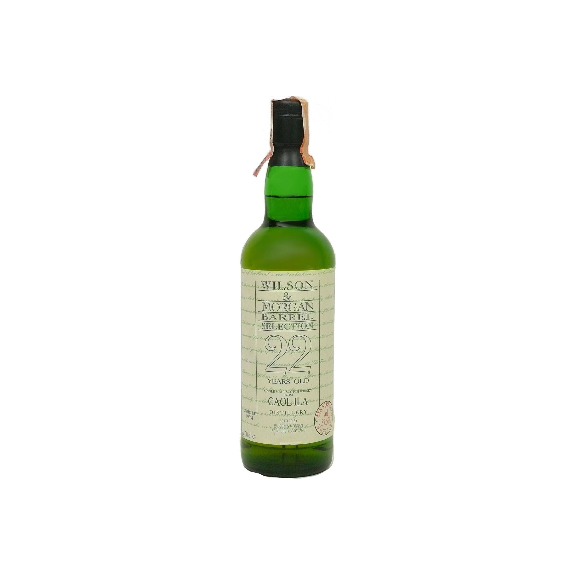 Caol Ila Barrel Selection 1974 22 Years Single Malt Whisky