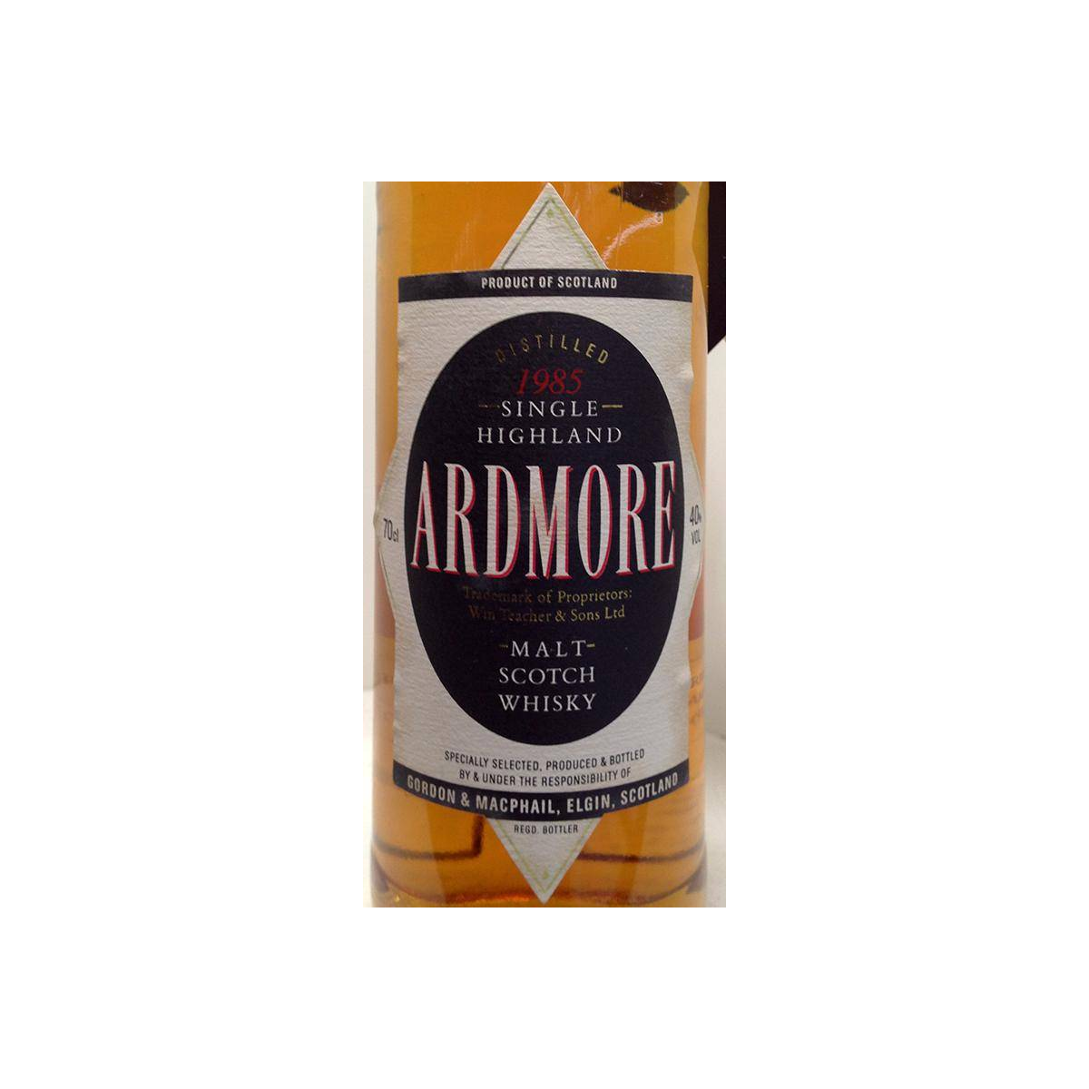 Ardmore Licensed Bottling 1985 15 Years Single Malt Whisky 2