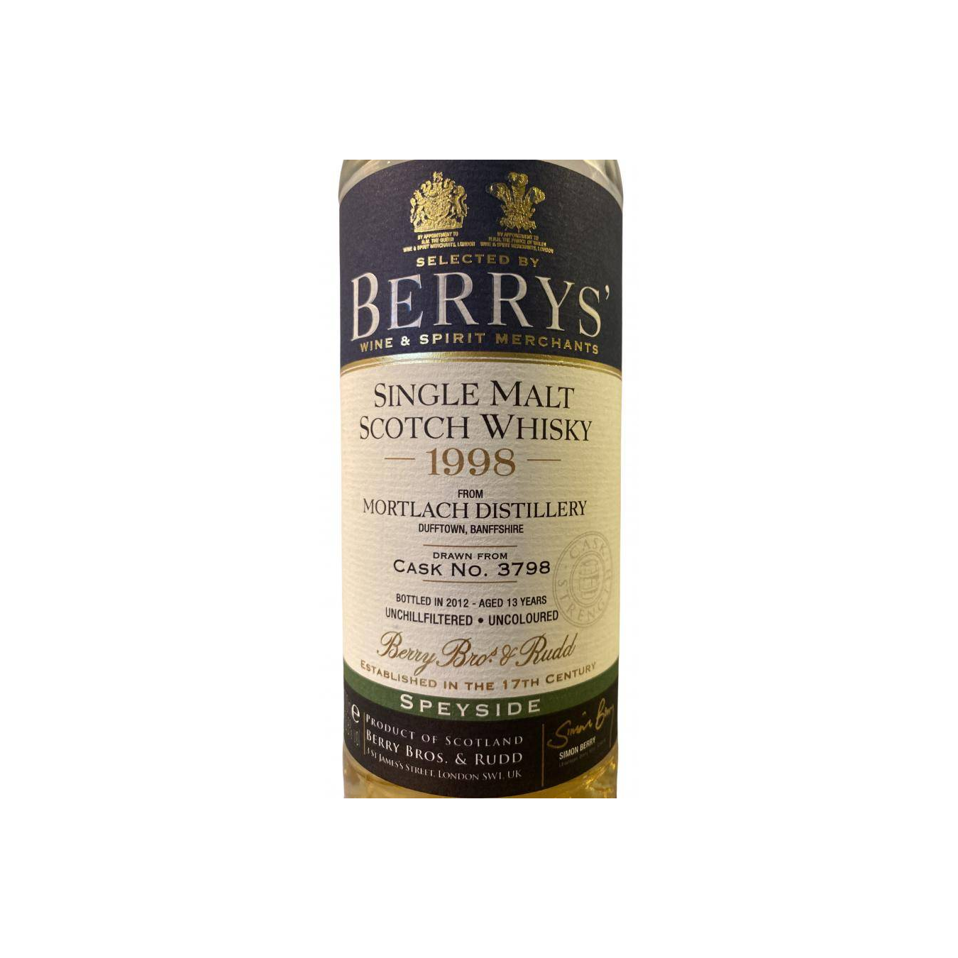 Mortlach 1998 13 Years Single Malt Whisky