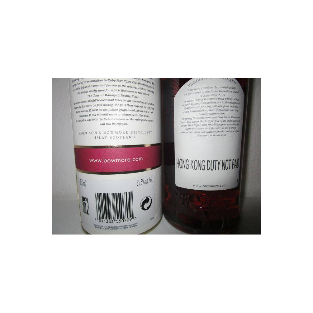 Bowmore Single Malt Whisky 3