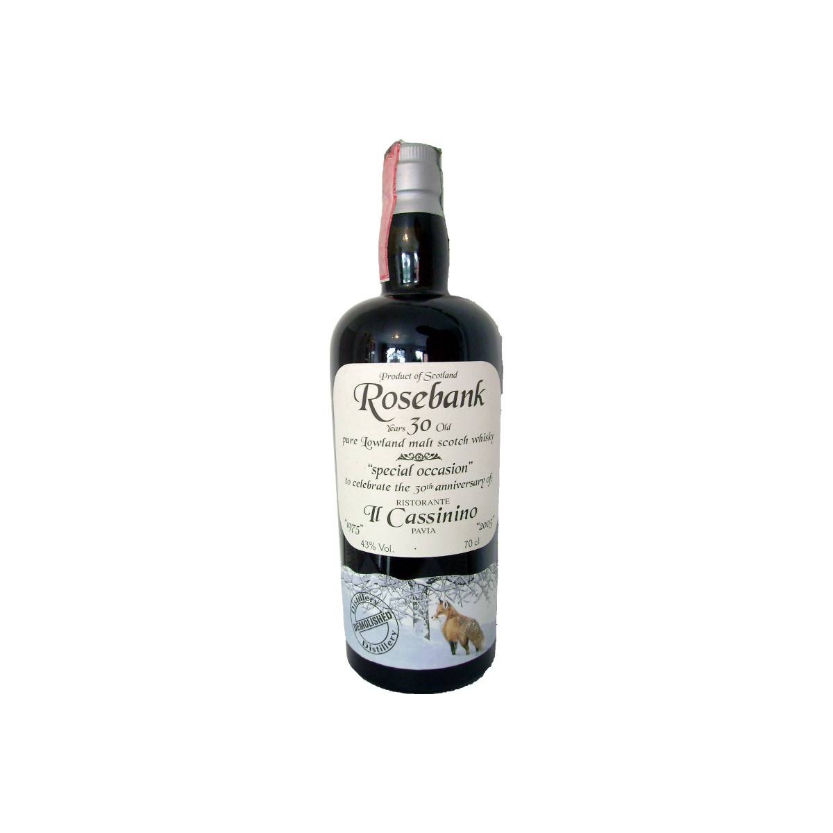 Rosebank 1975 30 Years Single Malt Whisky