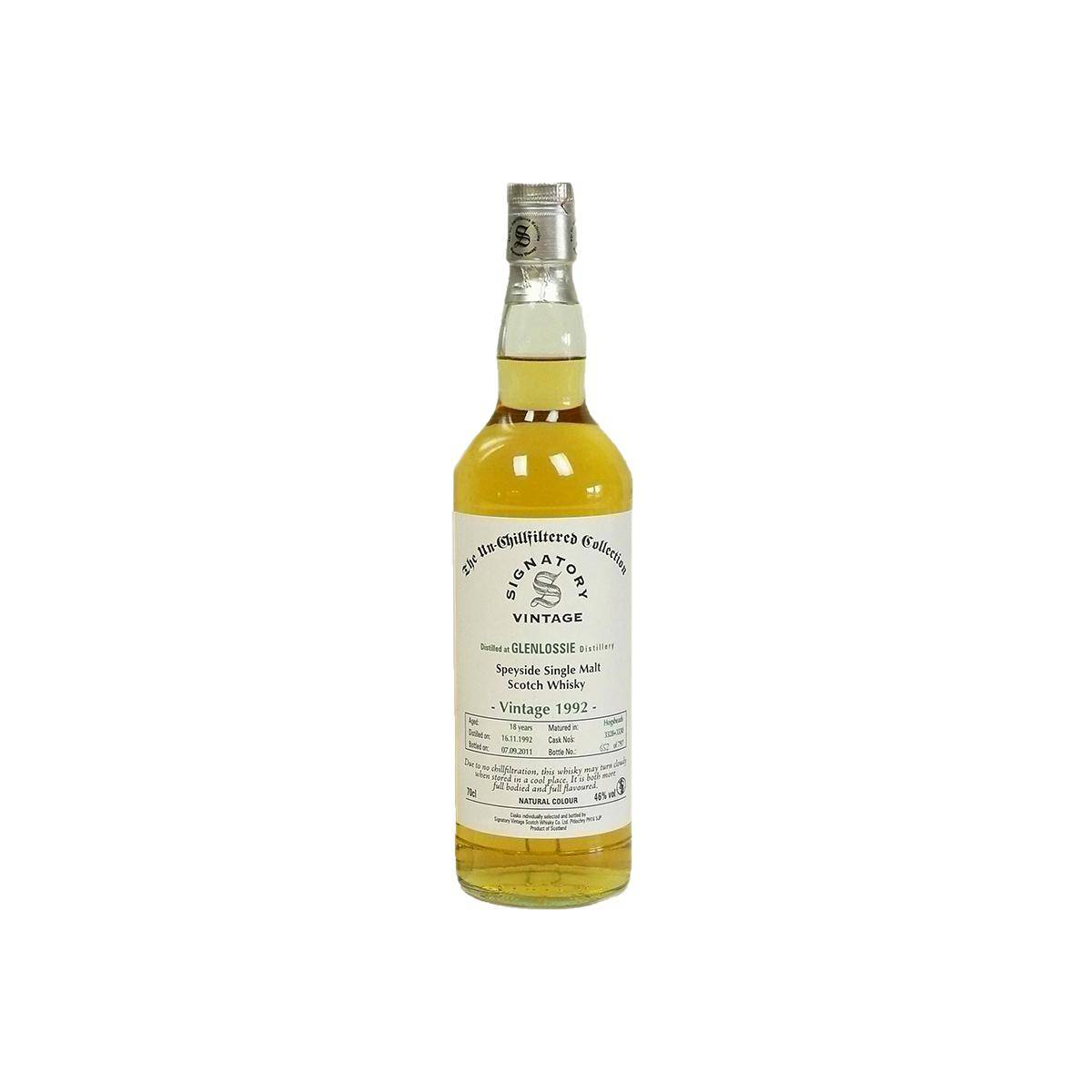 Glenlossie The Un-Chillfiltered Collection 1992 18 Years Single Malt Whisky