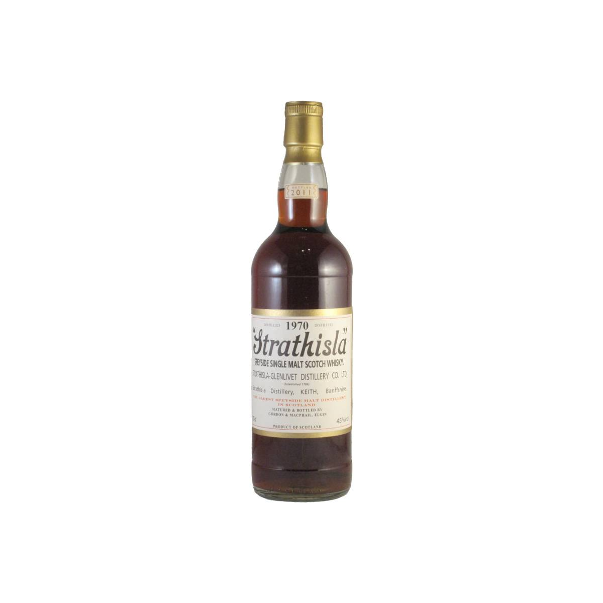 Strathisla Licensed Bottling 1970 41 Years Single Malt Whisky