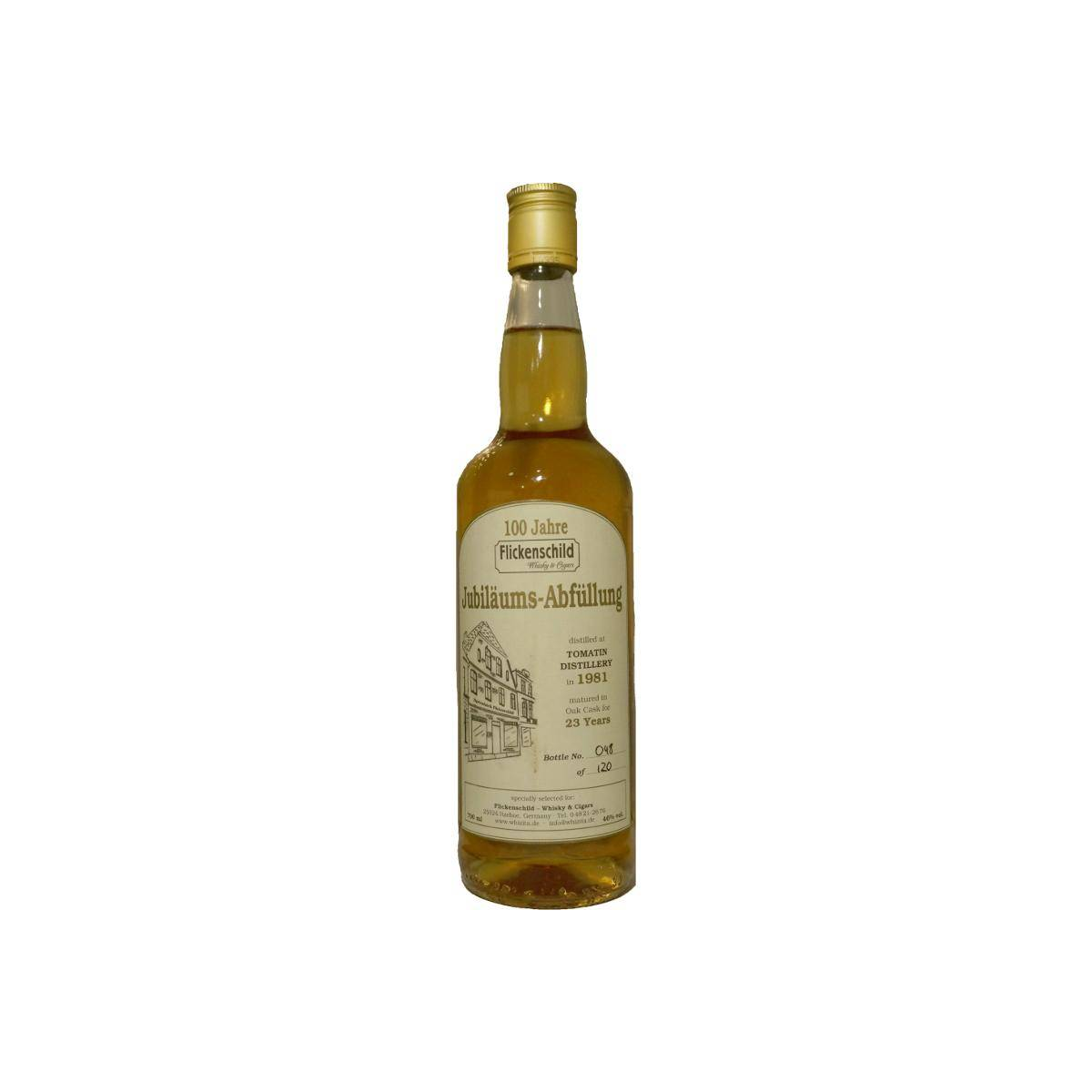 Tomatin 1981 23 Years Single Malt Whisky