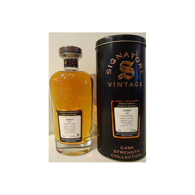 Cambus Cask Strength Collection 1991 22 Years Single Grain Whisky 2