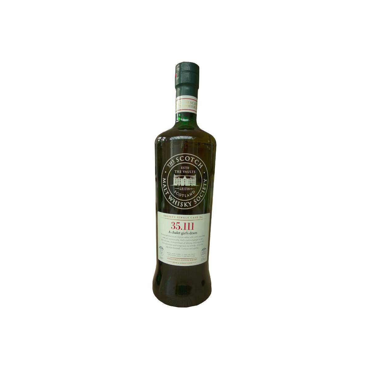The Scotch Malt Whisky Society 2001 12 Years Single Malt Whisky