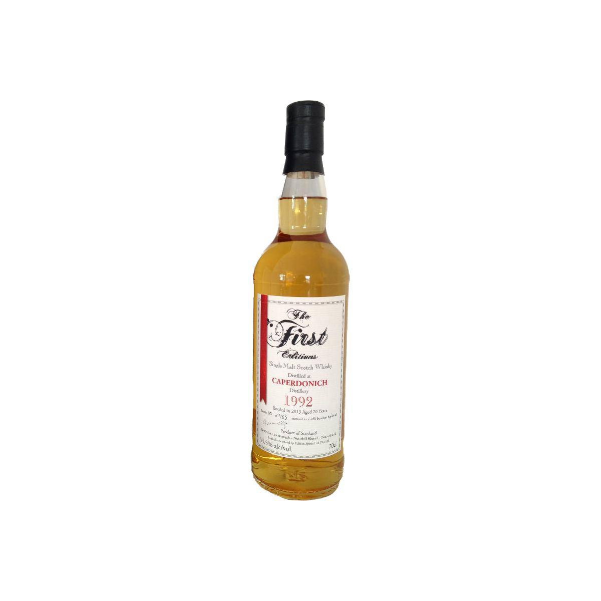 Caperdonich The First Editions 1992 20 Years Single Malt Whisky