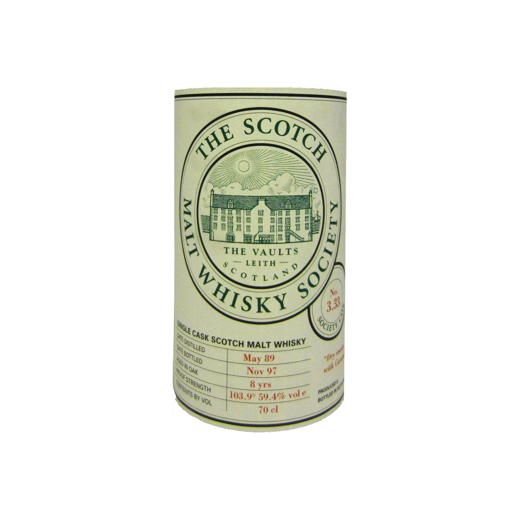 The Scotch Malt Whisky Society 1989 8 Years Single Malt Whisky 2