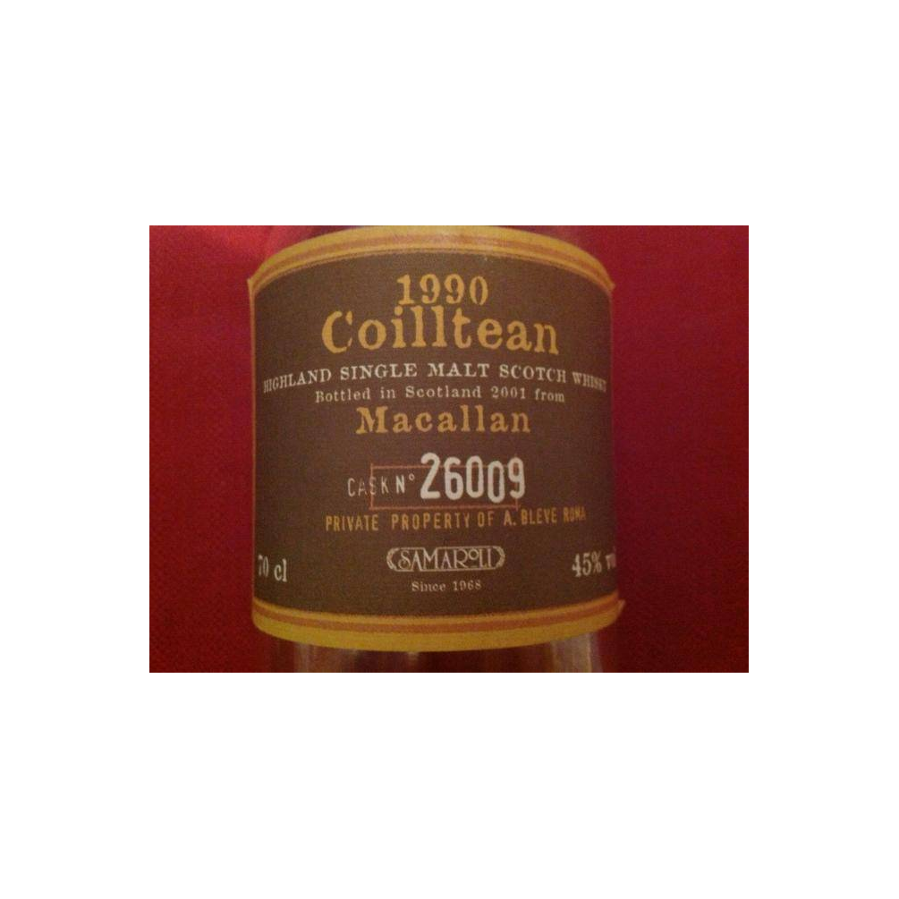 The Macallan 1990 11 Years Single Malt Whisky