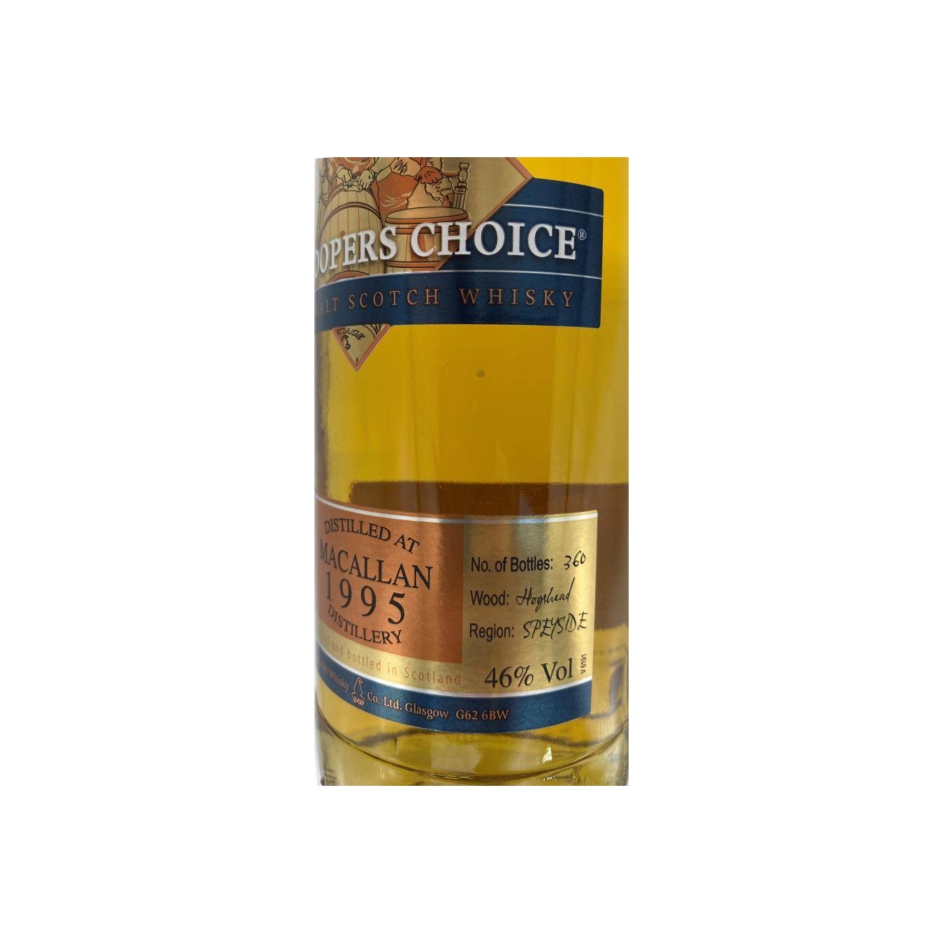 The Macallan The Cooper's Choice 1995 14 Years Single Malt Whisky 3
