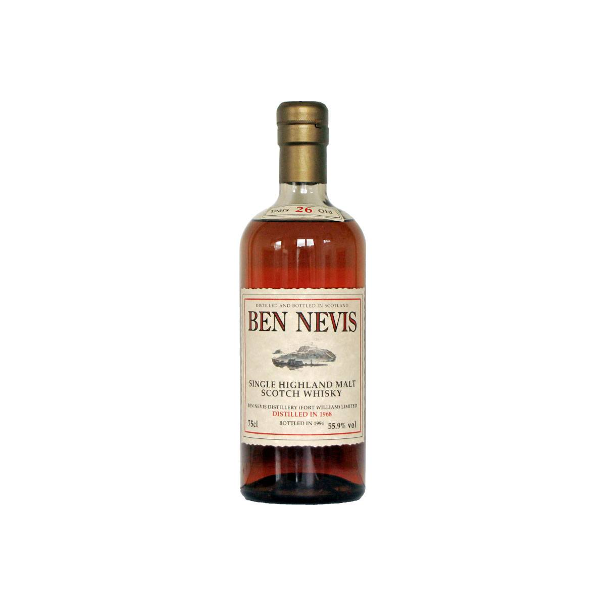 Ben Nevis 1968 26 Years Single Malt Whisky