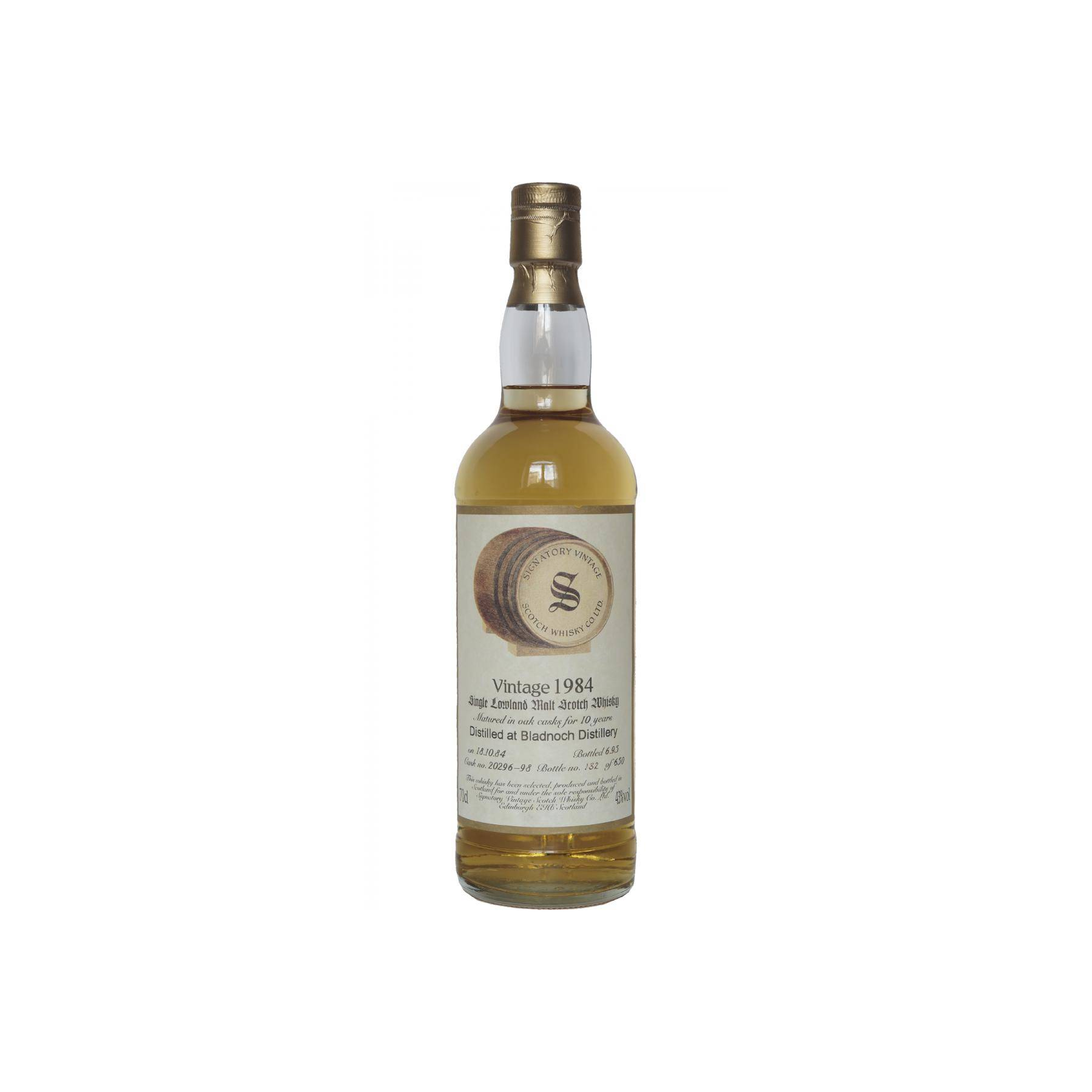 Bladnoch Vintage Collection 1984 10 Years Single Malt Whisky