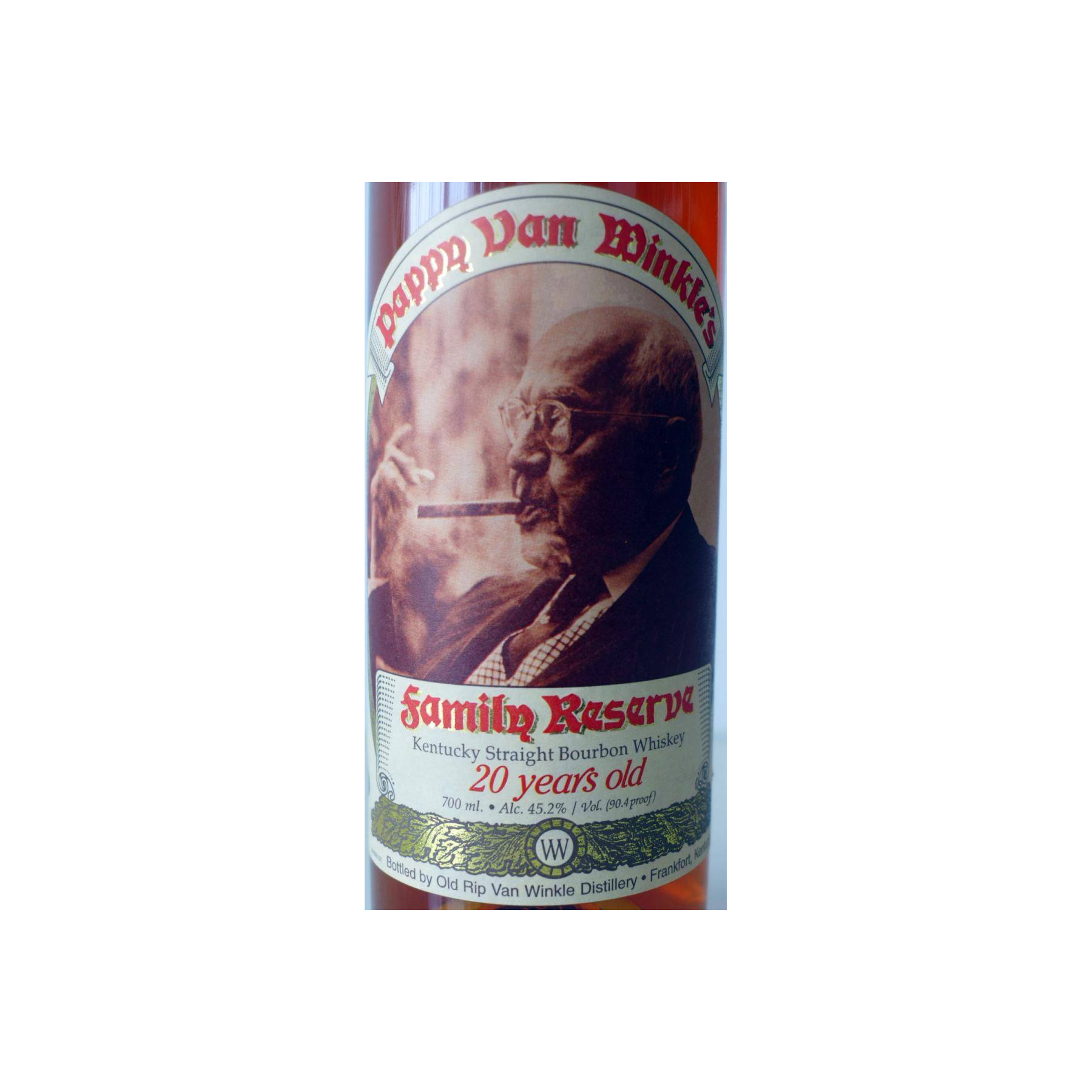Pappy Van Winkle's 20 Years Bourbon Whisky 3