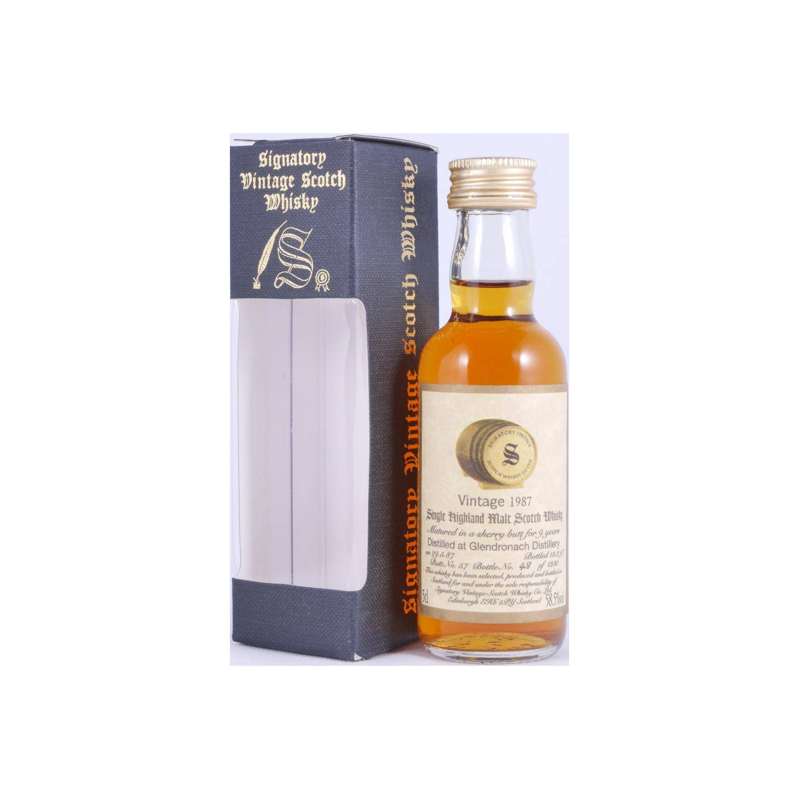GlenDronach 1987 9 Years Single Malt Whisky 3