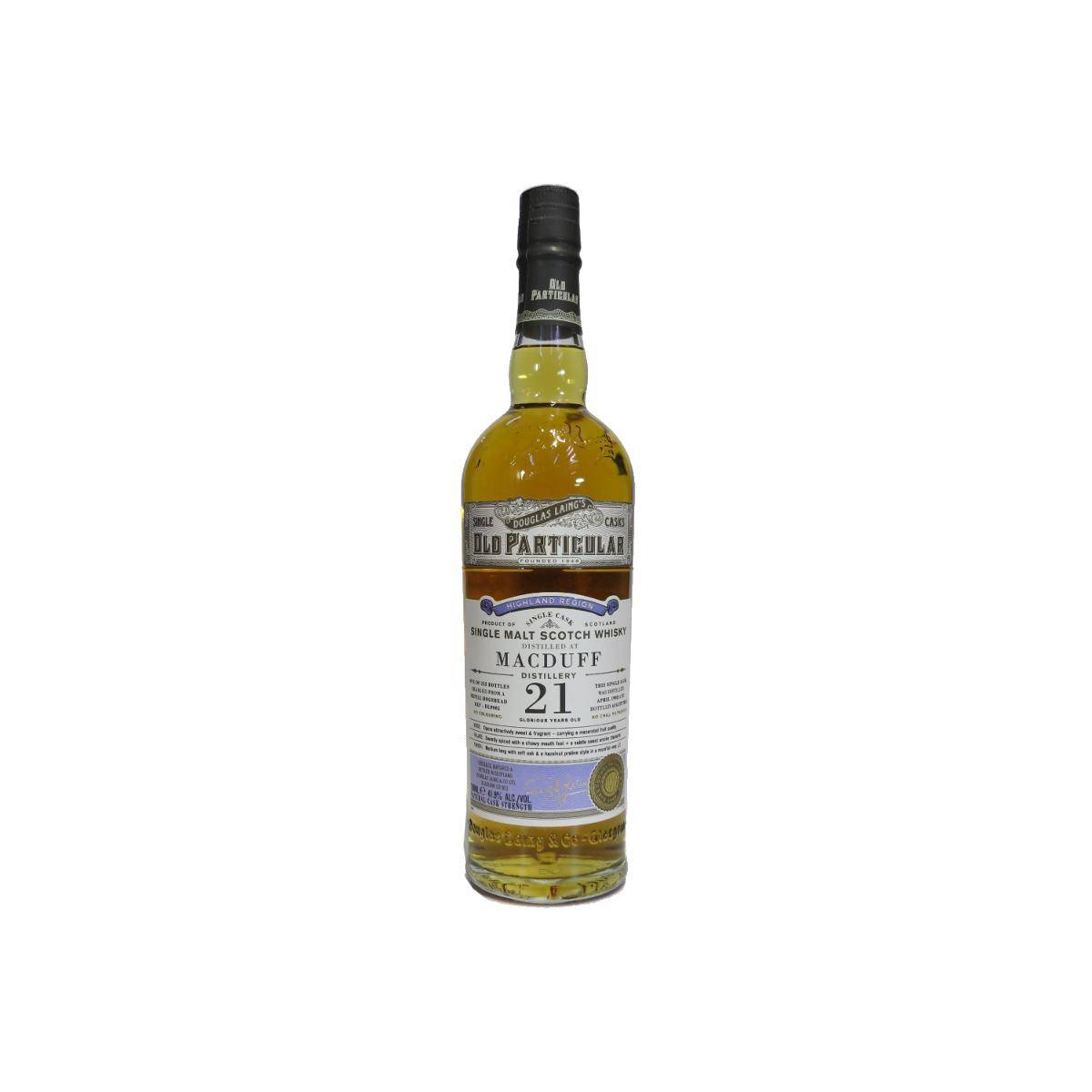 Macduff Old Particular 1992 21 Years Single Malt Whisky