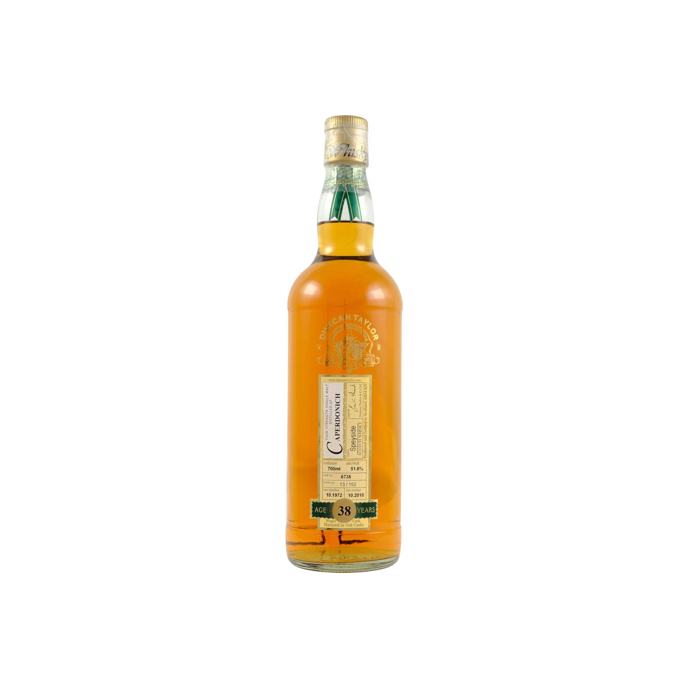 Caperdonich Rare Auld 1972 38 Years Single Malt Whisky