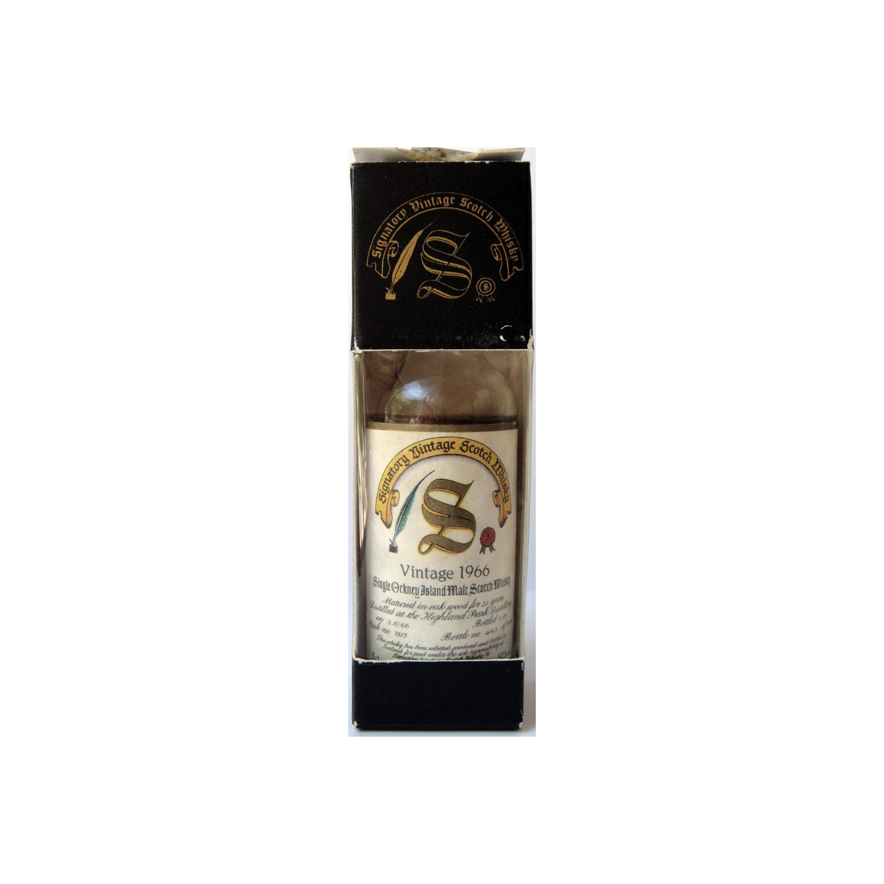 Highland Park 1966 22 Years Single Malt Whisky 3