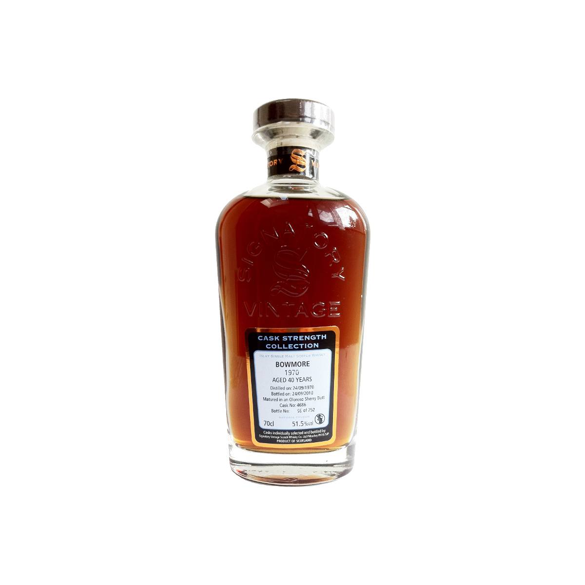 Bowmore 1970 40 Years Single Malt Whisky