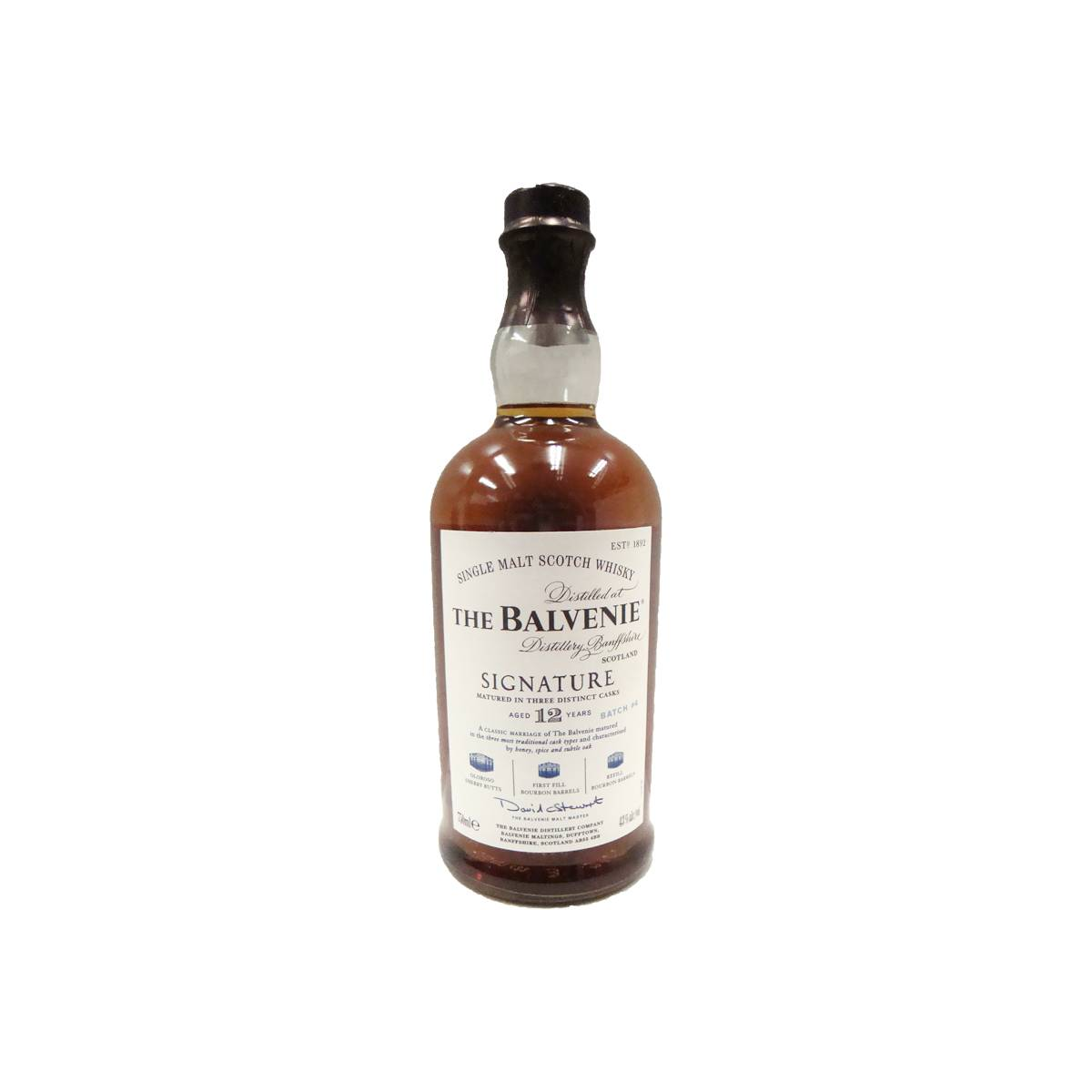 The Balvenie 12 Years Single Malt Whisky