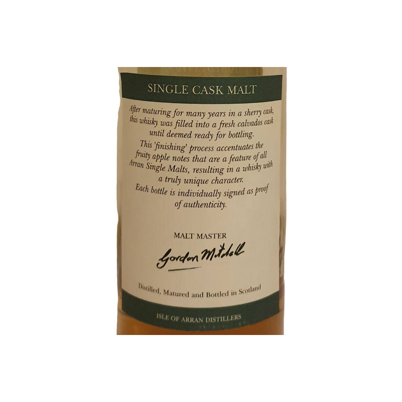 Arran Single Malt Whisky 2