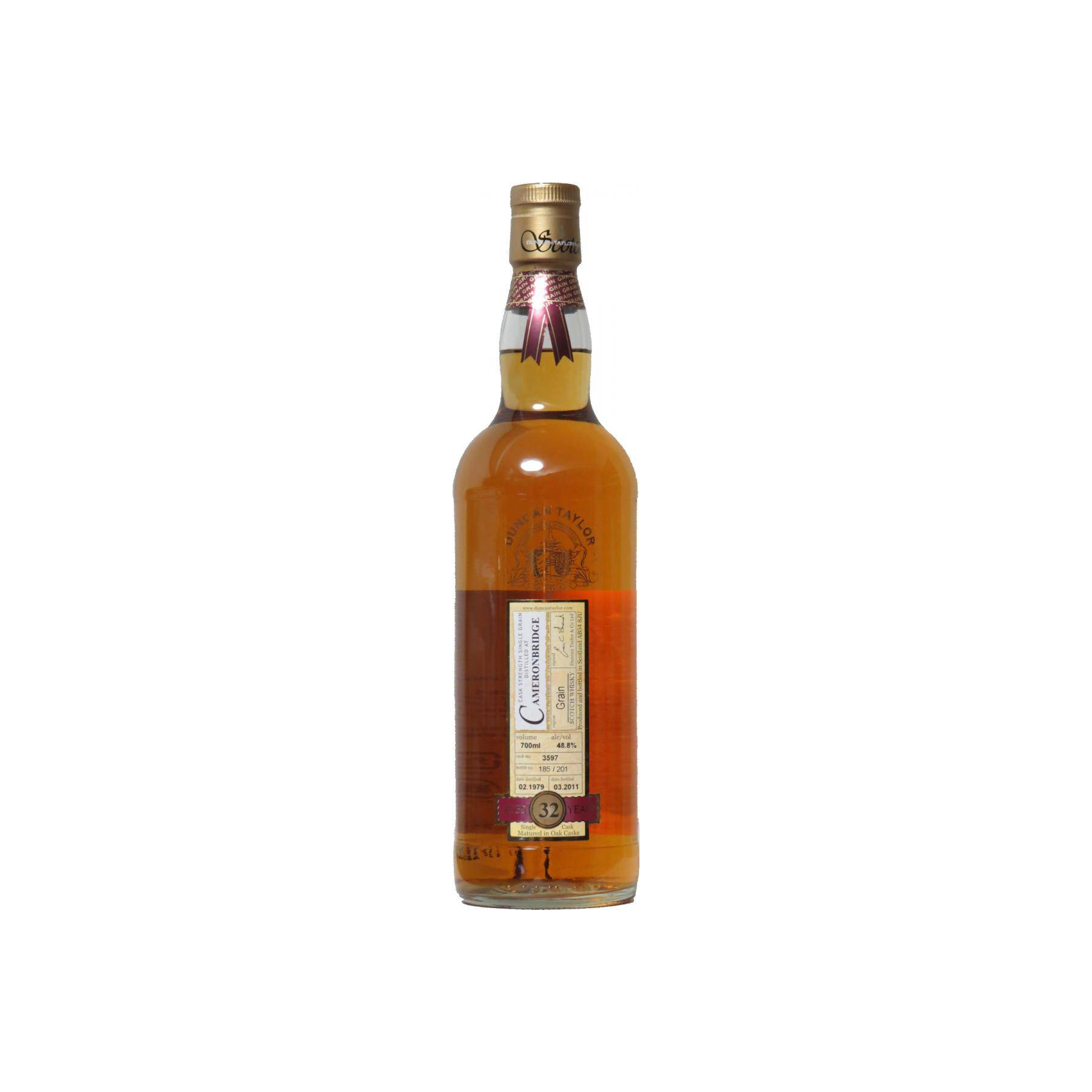 Cameronbridge Rare Auld 1979 32 Years Single Grain Whisky