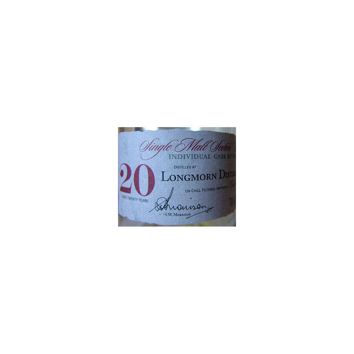 Longmorn Individual Cask Bottling 1992 20 Years Single Malt Whisky 2