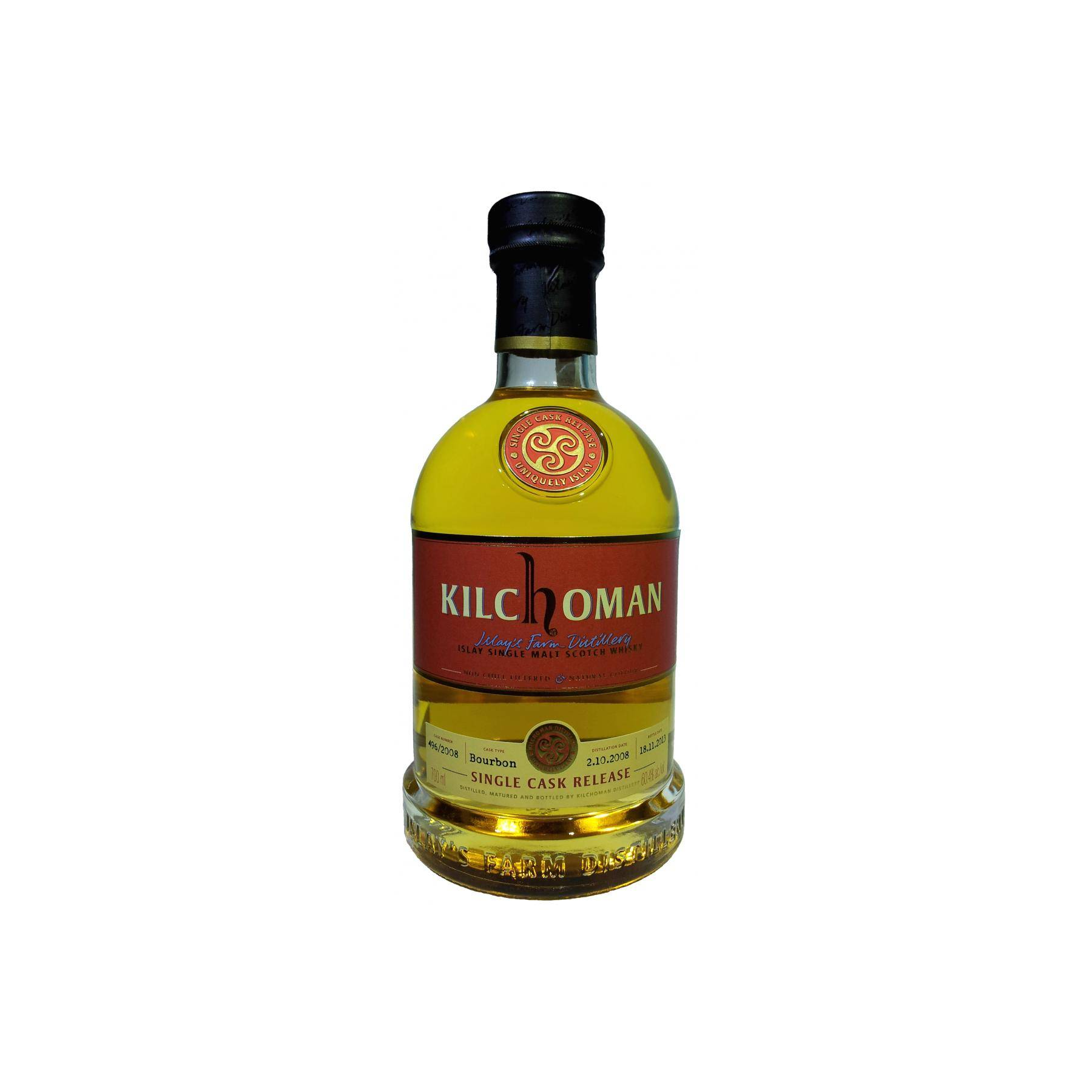 Kilchoman 2008 5 Years Single Malt Whisky