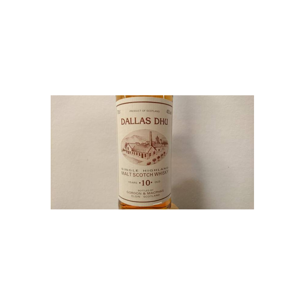 Dallas Dhu 10 Years Single Malt Whisky 3