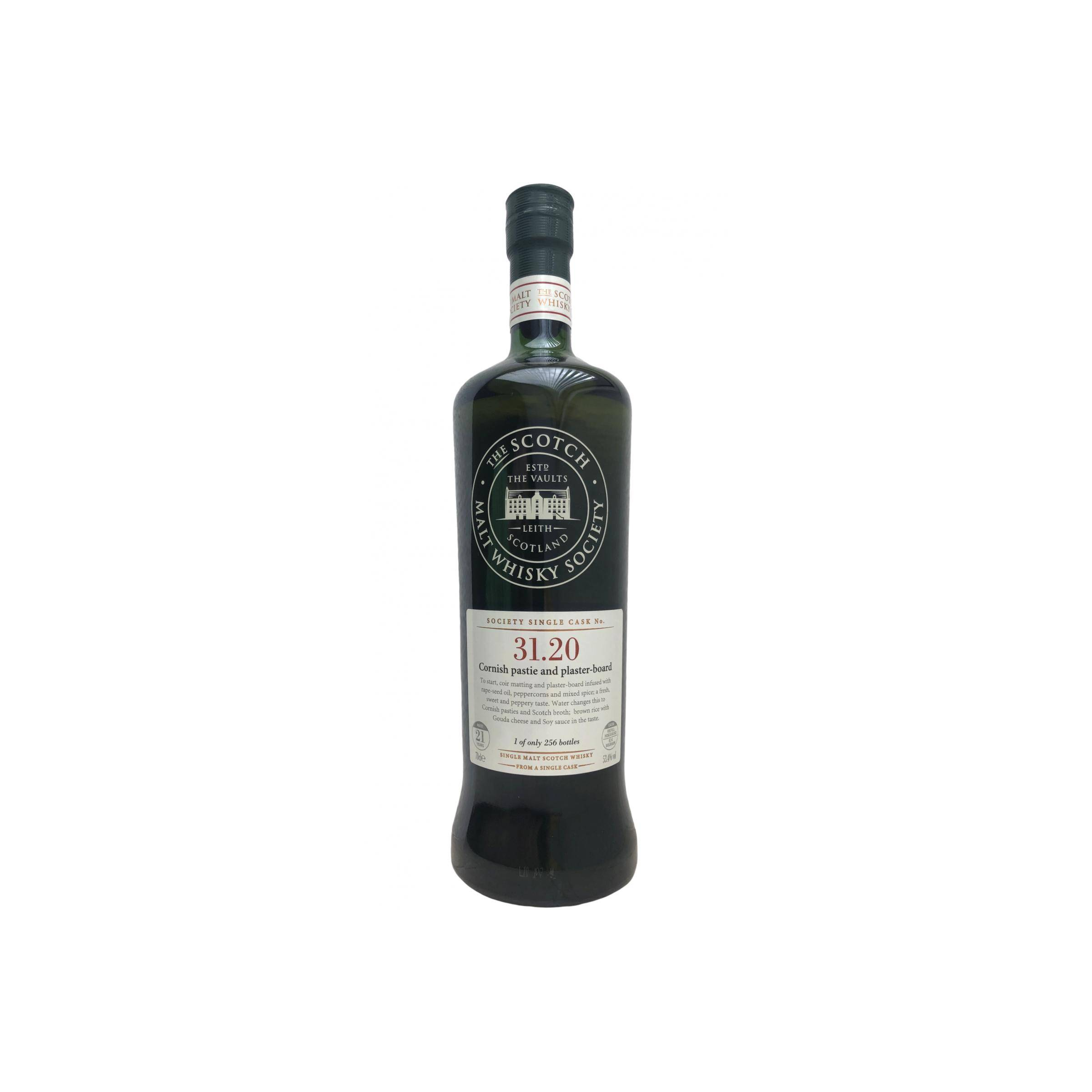 The Scotch Malt Whisky Society 1988 21 Years Single Malt Whisky
