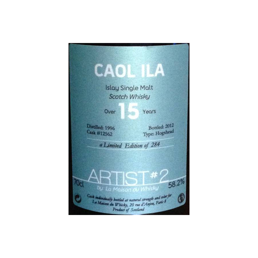 Caol Ila 1996 15 Years Single Malt Whisky 2