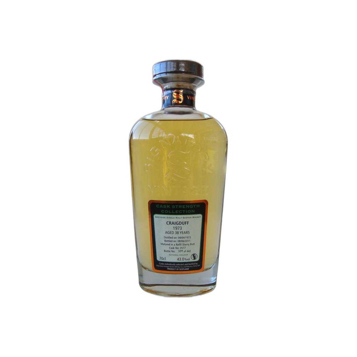 Glen Keith Cask Strength Collection 1973 38 Years Single Malt Whisky