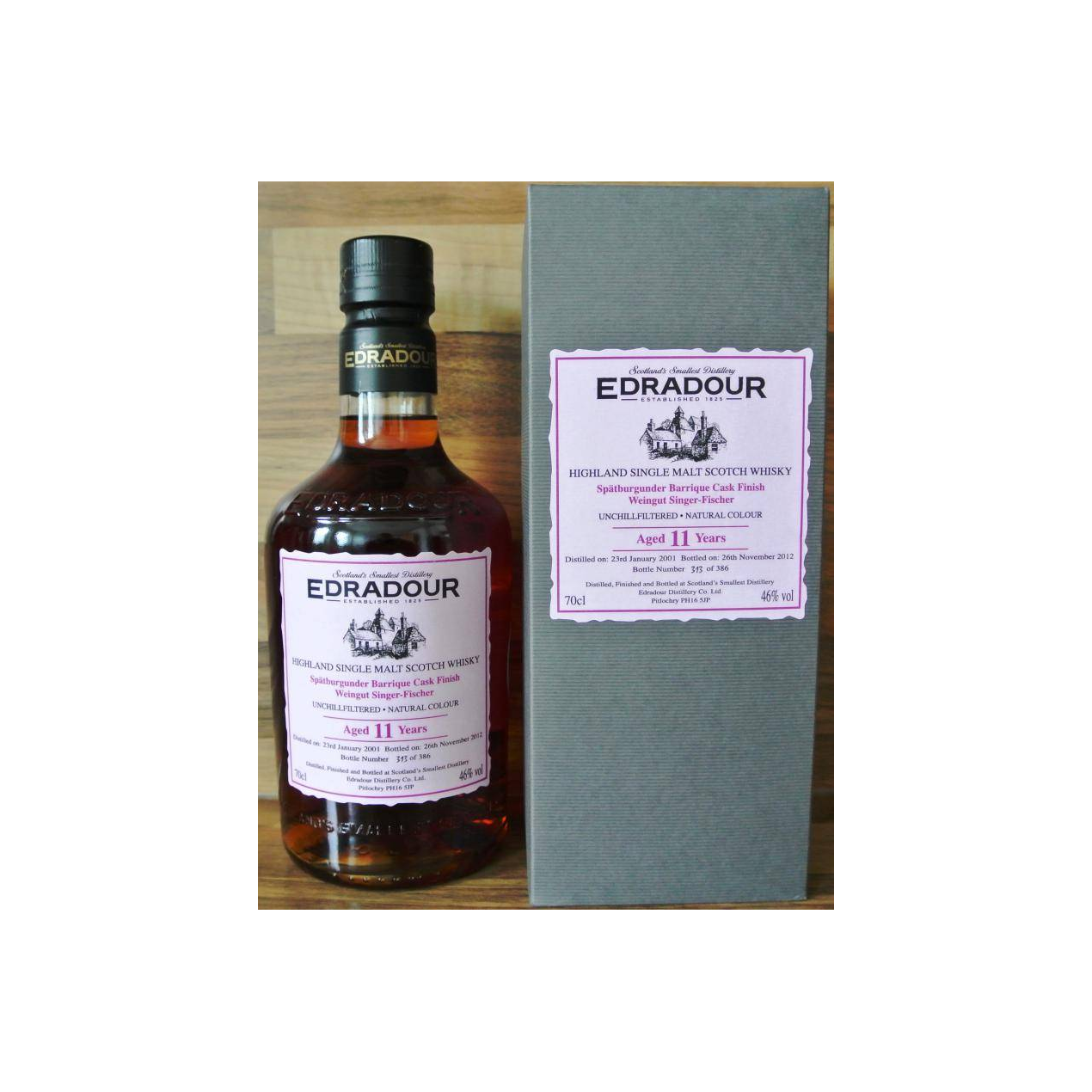 Edradour 2001 11 Years Single Malt Whisky 2